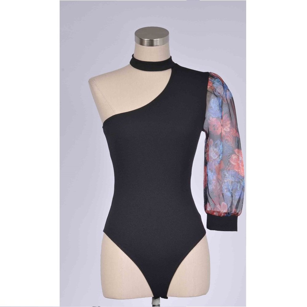 ONE SHOULDER BODYSUIT